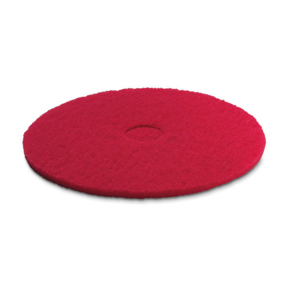 Cepillo de esponja, semiblando, rojo, 170 mm